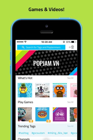 PopJam - Be A Star! screenshot 2