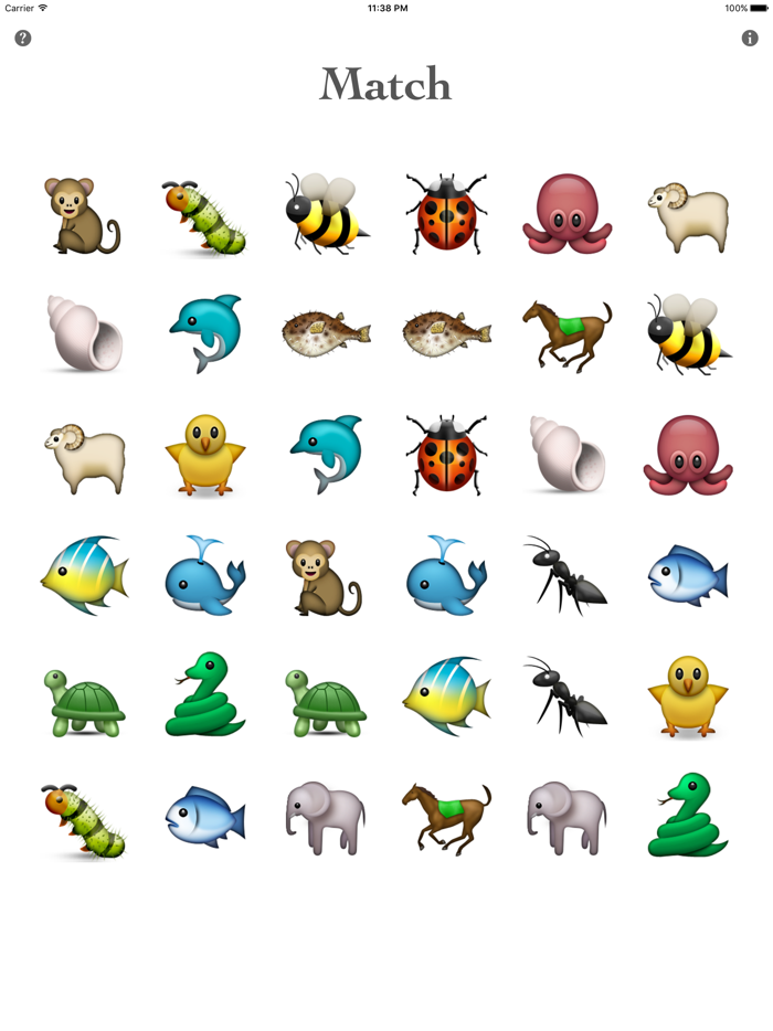 Match - Picture matching game for kids and parents