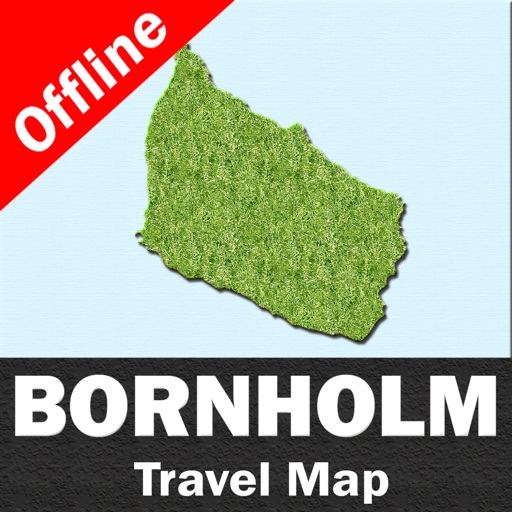 BORNHOLM (DENMARK) – Travel Map Offline Navigator icon