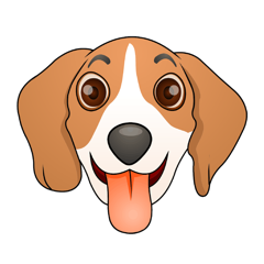 BeagleMoji - Cute Beagle Emojis & Stickers