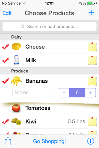 Shopping List - Quick and Easy screenshot 2