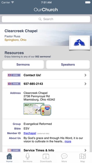 Clearcreek Chapel(圖1)-速報App