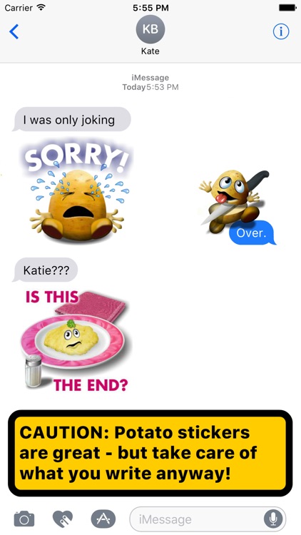 Potato Stickers Original