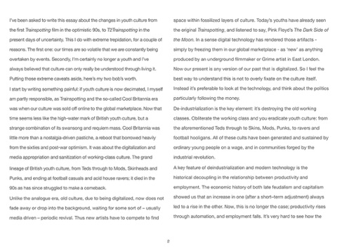 5 Paragraph Essay Topics For High School T Trainspotting An Essay By Irvine Welsh By Irvine Welsh On Apple Books Top English Essays also Custom Term Papers And Essays T Trainspotting An Essay By Irvine Welsh By Irvine Welsh On Apple Thesis Statement Persuasive Essay
