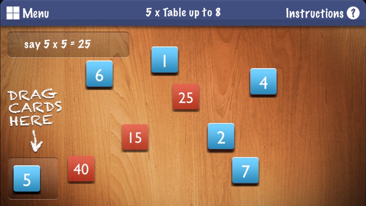 Mrs J's Brilliant Times Tables Game