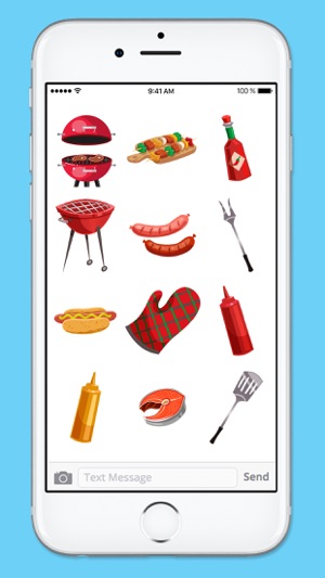 Let’s BBQ Barbeque Grilling Sticker Pack(圖3)-速報App