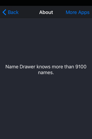Name Drawer screenshot 3