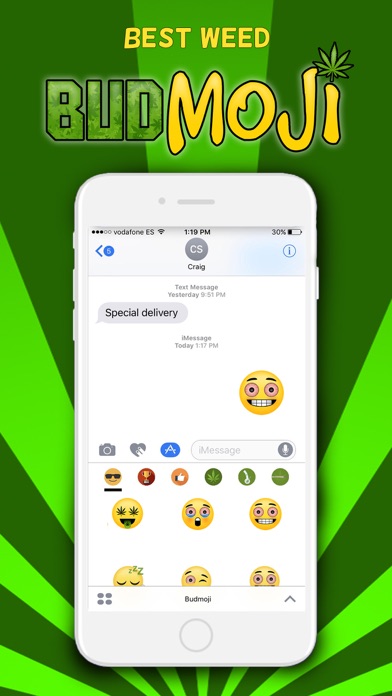 Budmoji - The Best Weed Emojis Screenshots