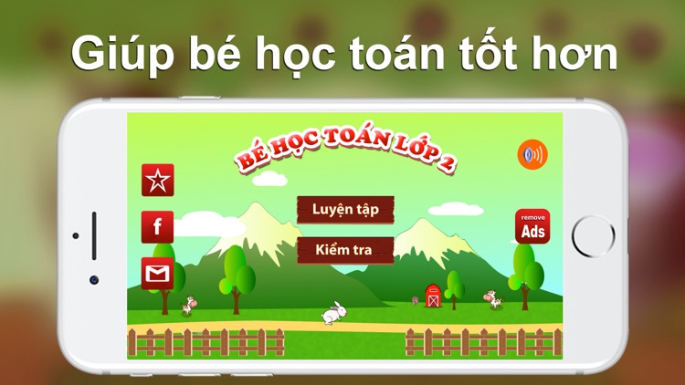 Bé học toán lớp 2