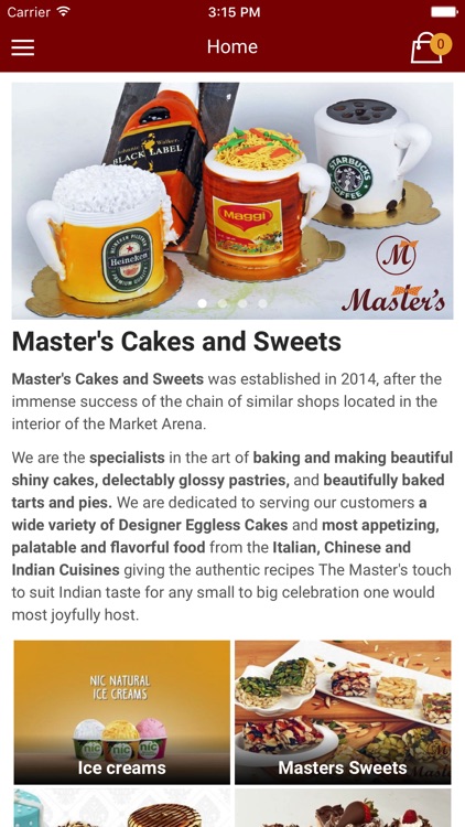 Master's Cakes and Sweets