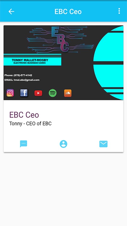 EBC: Electronic Business Card screenshot-4