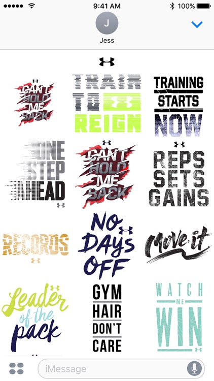 Under Armour Stickers screenshot-3