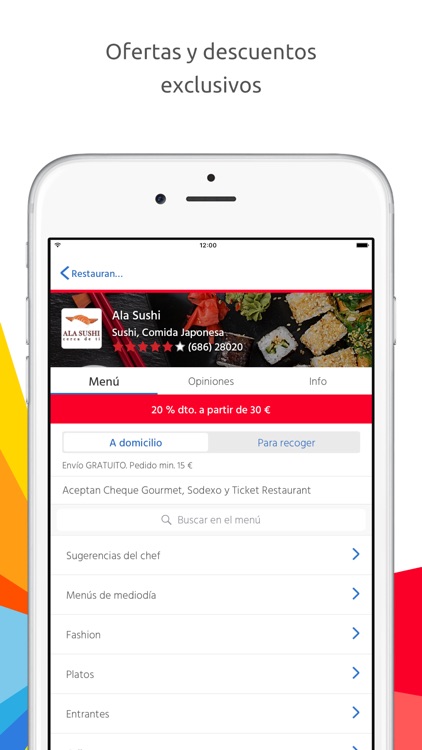 JUST EAT - Comida a domicilio