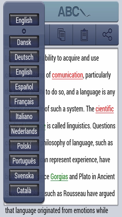 Spell Check - 11 languages screenshot-3