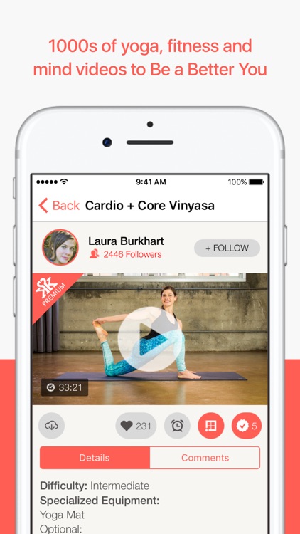 Grokker Yoga, Fitness, and Cooking Videos screenshot-0
