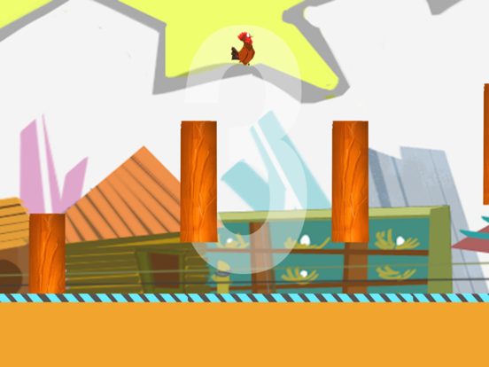 Flappy Hen - A Clone of the Original Bird Game screenshot 7
