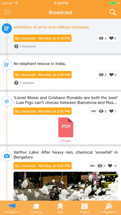HCAH E-Mitra Mobcast