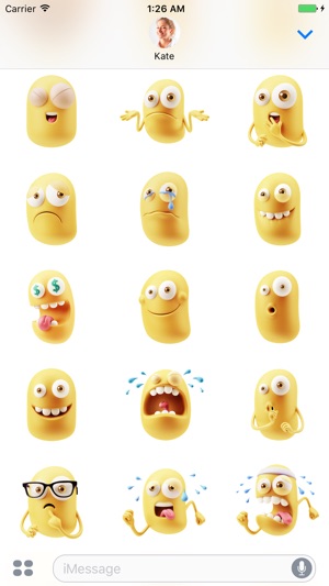 Funny Head - Stickers for iMessage(圖2)-速報App