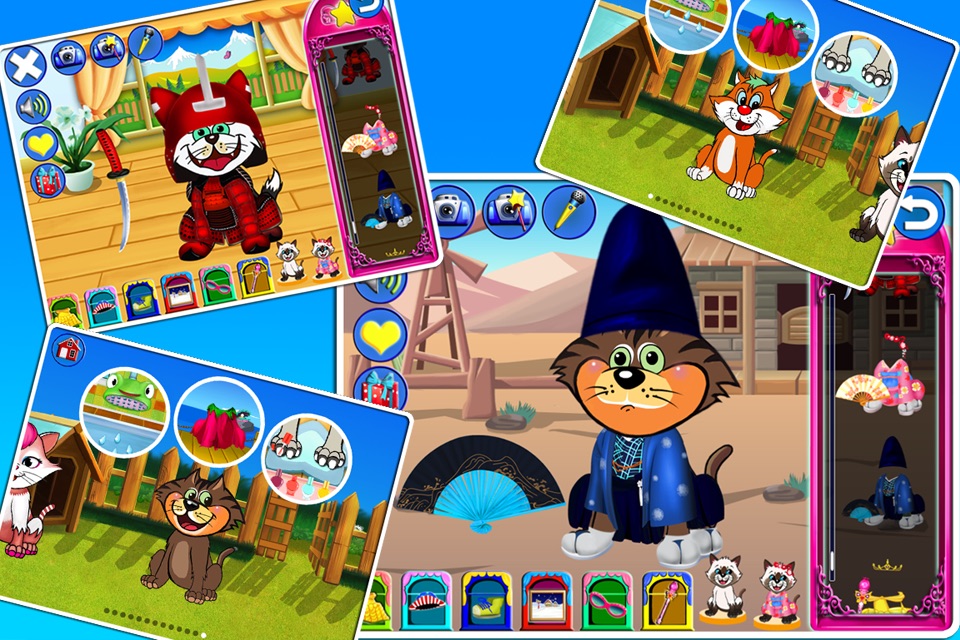 Amazing Cats - Pet Care & Dress Up Games for girls screenshot 4