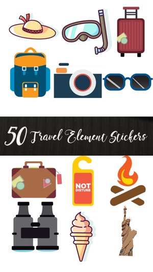 Travel Element Stickers - Plan your holiday(圖1)-速報App