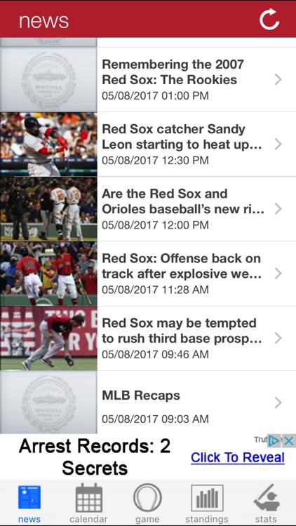 Boston Baseball Red Sox Edition