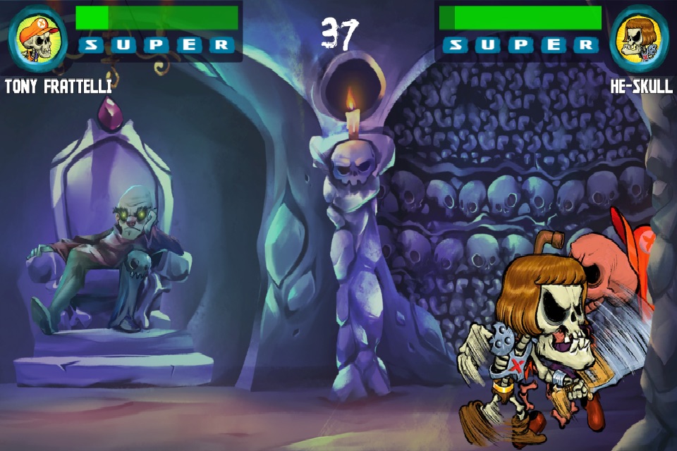 Old Skull Fighters: Bone-Chilling screenshot 4