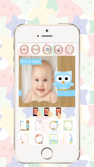 寶寶相框編輯和創建漂亮的卡片(圖1)-速報App