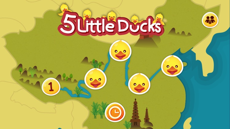 5 little ducks Chinese for kids by Funky Mandarin