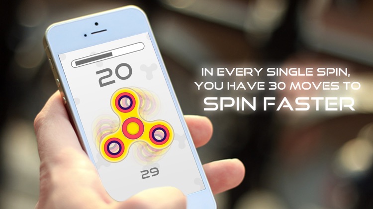Fidget Spinner - How Fast Can You Swipe?