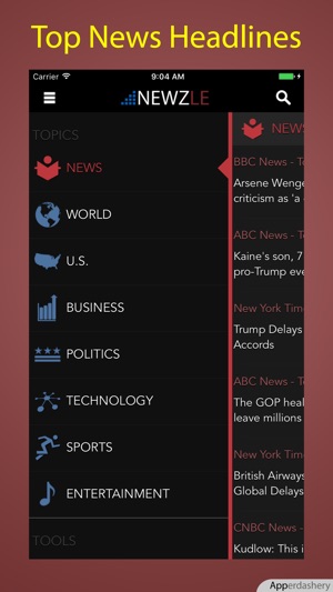 Newzle - Top News Headlines(圖1)-速報App