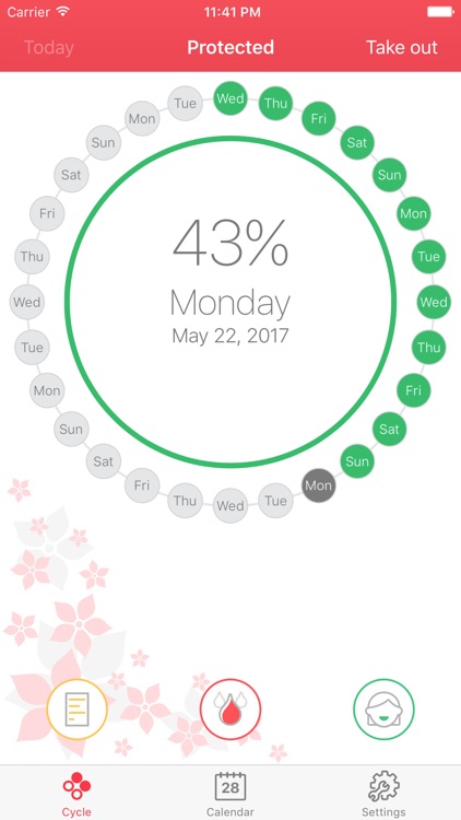 Circle - Contraceptive Ring Tracker & Diary