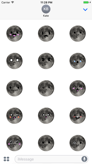 MOONEMOJI - Full Moon Emojis(圖3)-速報App