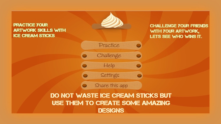 Ice cream Sticks- Puzzle, Game