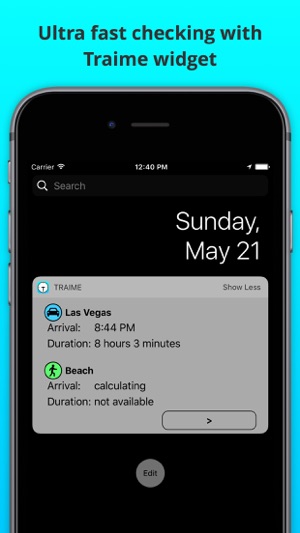 Traime - Your Travel Time Helper(圖2)-速報App
