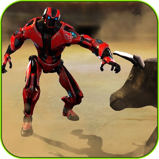 Robot Vs Bull – Real War Steel Rampage iOS App