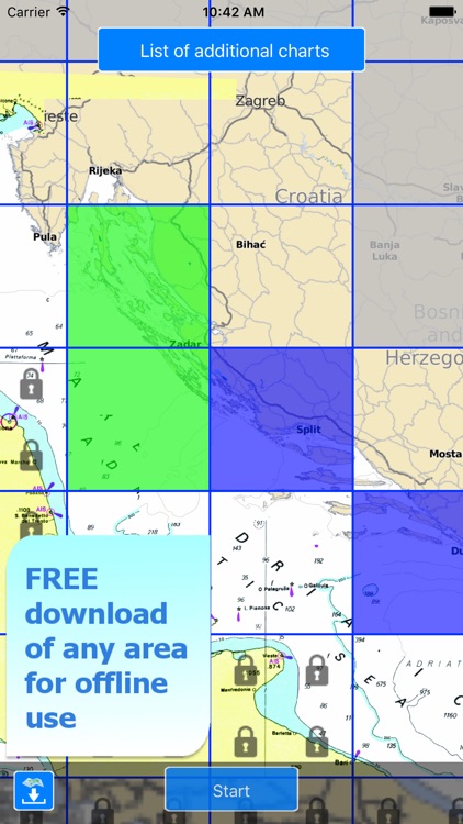 Aqua Map: Croatia - GPS Nautical Charts screenshot-4