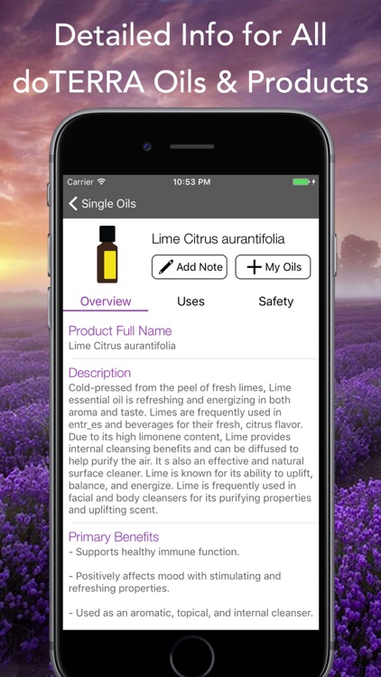 Essential Oils Reference Guide EO