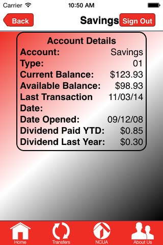 Hereford FCU Mobile screenshot 4