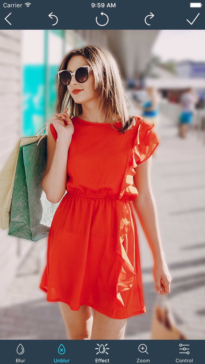 DSLR Camera Effect - Blur Photo Background