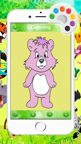 Game screenshot Funny Animal Coloring Paint Game For Kids mod apk