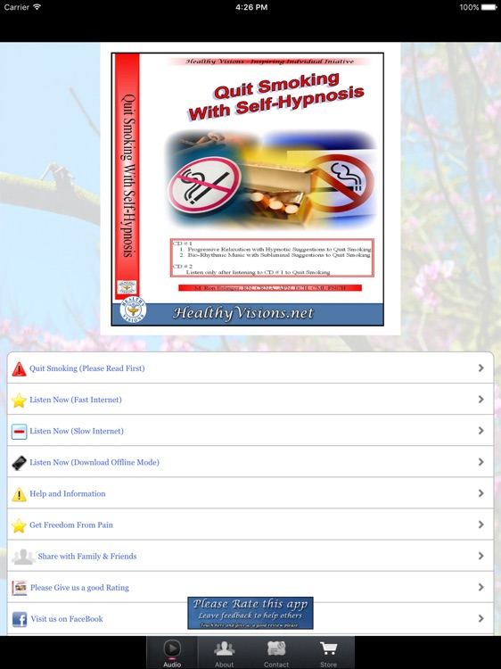 Quit Smoking With Self Hypnosis - iPad