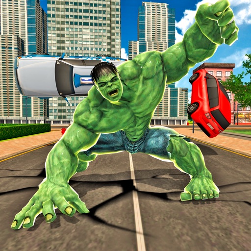 Hulk Superhero Monster City Battle