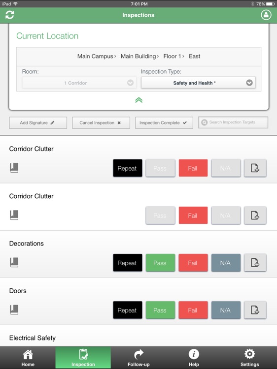 Walsh Rounds Tracker MultiSelect