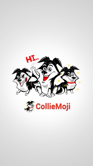 CollieMoji - Border Collie Stickers and Emojis(圖1)-速報App