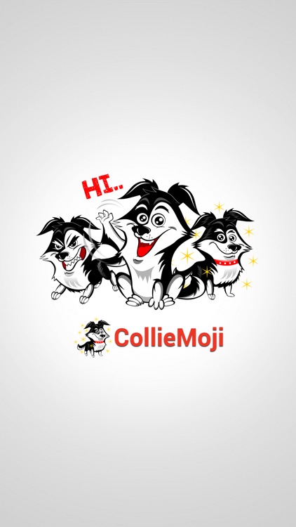 CollieMoji - Border Collie Stickers and Emojis