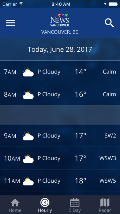 Weather Watch by CTV Vancouver screenshot 2
