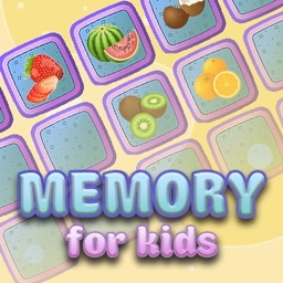 Memory for kids: fruit and vegetables