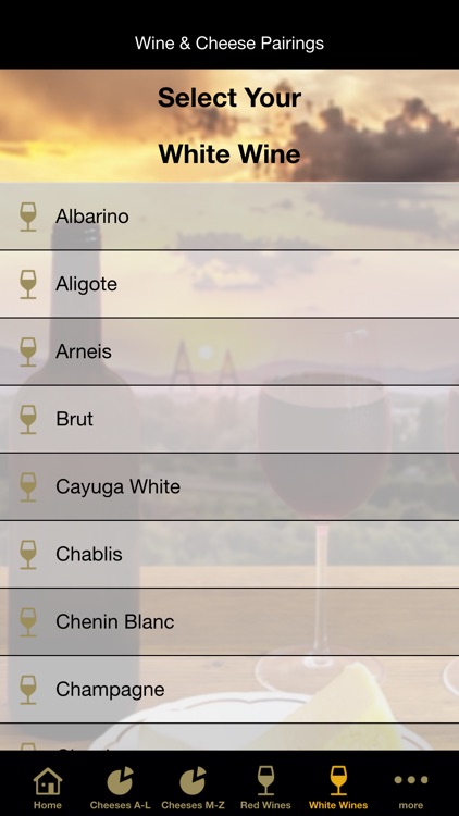 Wine & Cheese Pairings screenshot-4