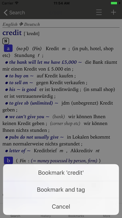 How to cancel & delete Collins German Dictionary - Complete & Unabridged from iphone & ipad 3