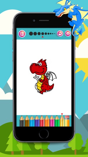 Dragons coloring books for kids(圖1)-速報App